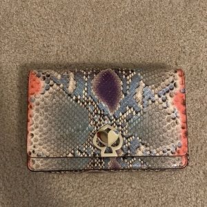 Kate spade wallet with crossbody chain